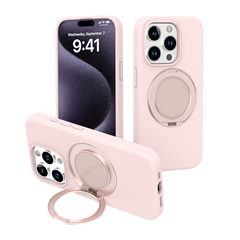 IPhone携帯ケース360 ° 液体シリコンスタンド携帯ケース転倒防止携帯ケース保護カバー