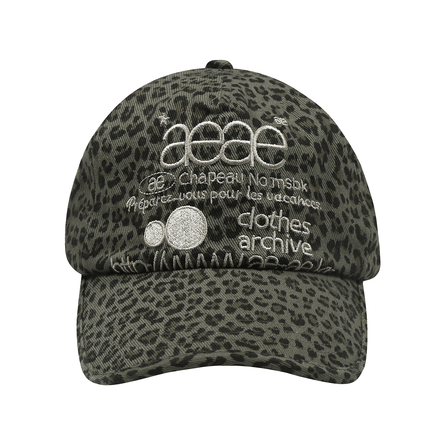 A02 mustard leopard print