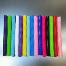专业生产塑料弹簧绳EVA塑胶弹簧绳实色透明彩色塑料弹簧绳伸缩条