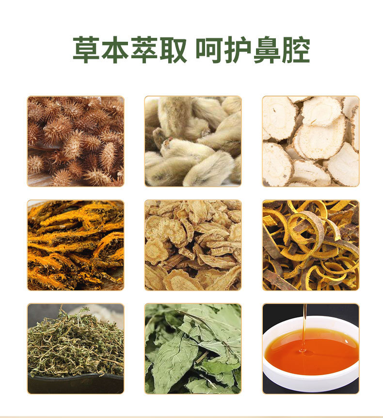 OEM Custom Xanthium Nasal Oil with Centipeda 10ml Herbal Nose Care Moisturizing External Use specifications