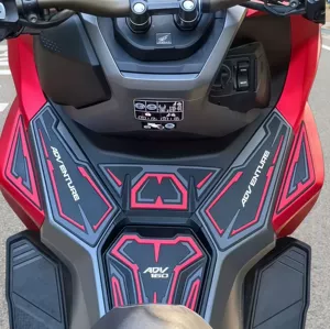 Honda Adv160 Motosiklet Modifikasiyası üçün Rezin Dekorativ Etiketlər və Yanacaq Çəni Etiketləri (22-24-cü illər)