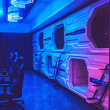 太空舱睡眠床仓酒店公寓青年旅社宿舍床上下双层胶囊仓家具