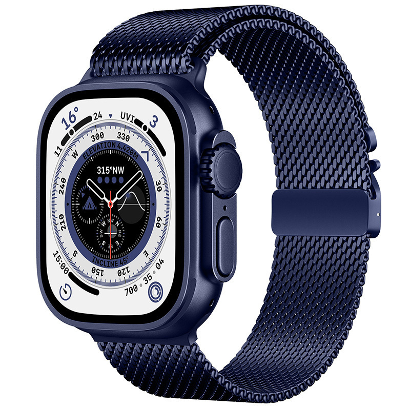 For Apple Watch Strap Ultra2 Strap Primary Color Official Website Same iwatch10 Milanese Steel Strap For Apple Watch Strap Ultra2 Strap Primary Color Official Website Same iwatch10 Milanese Steel Strap
