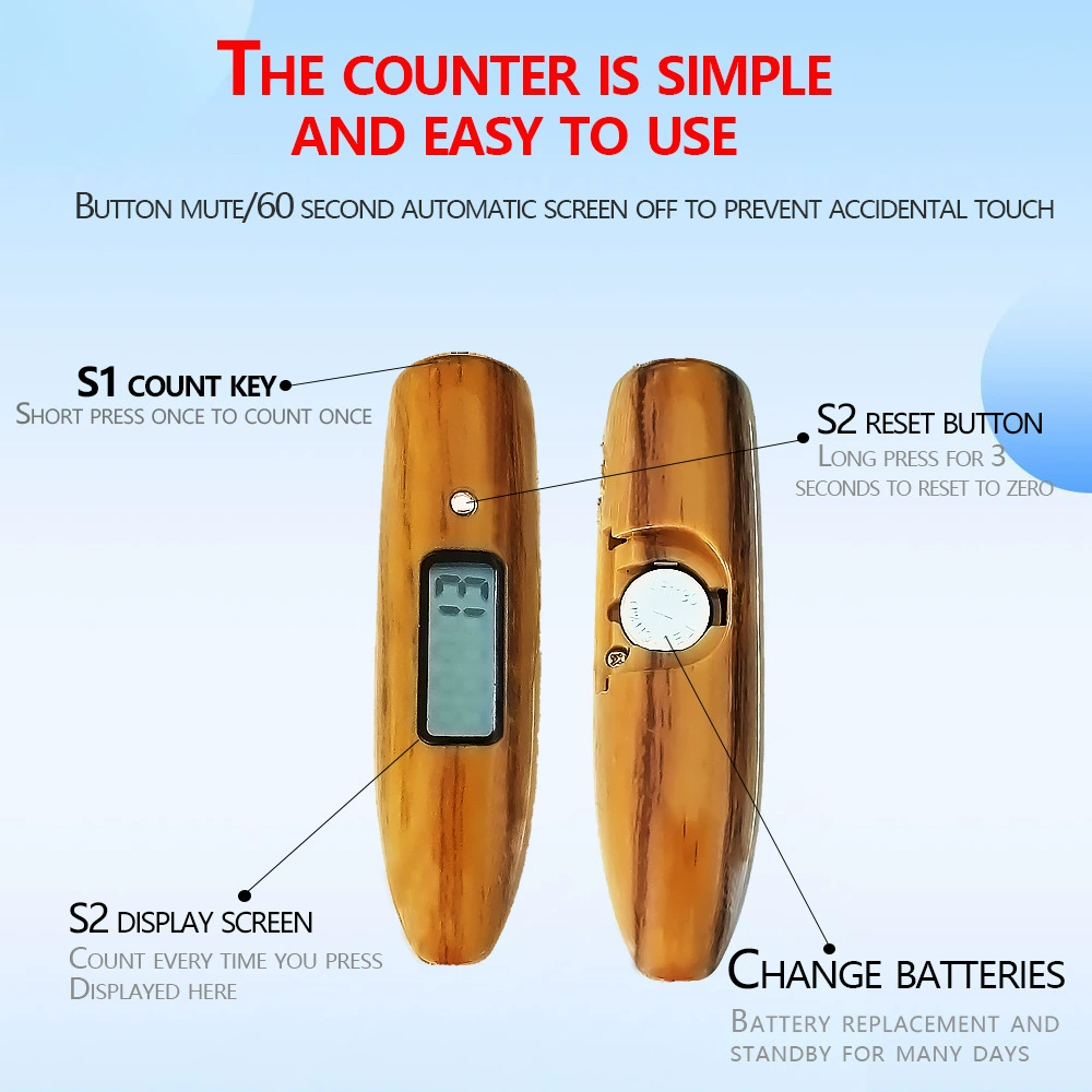 Поставка Yiwu Sanda Electronics Sxh5136 марки 2060s деревянный брелок электронный счетчик