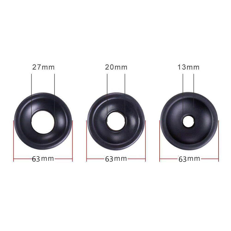 Adult accessories expander exerciser black plastic cylinder silicone leather case rubber leather case sex toys