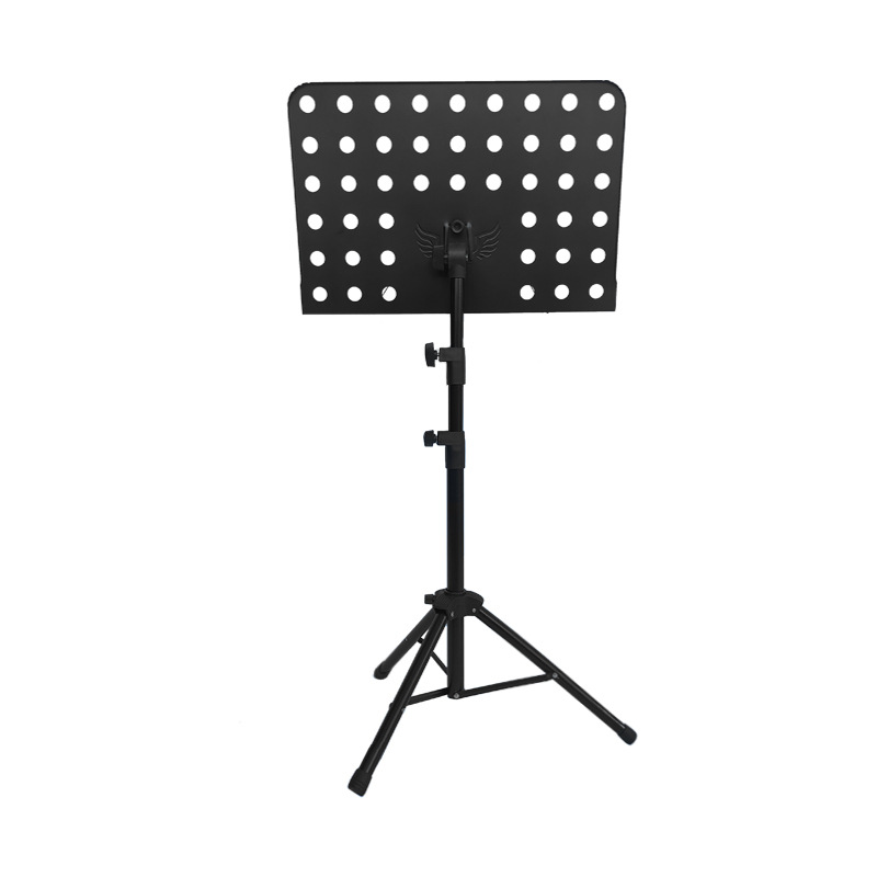 Fuente de la fábrica portátil retráctil hogar música tabla multi-color opcional guitarra guzheng tambor retráctil soporte de música