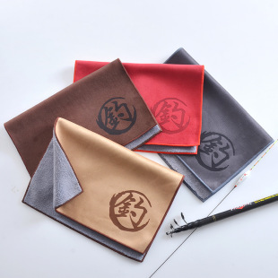 [10 Pack] Fishing Rod Wipe Water Absorbent Wipe Fishing Portable Small Towel Don't Hit Fishing Rod Don't Sit Bait