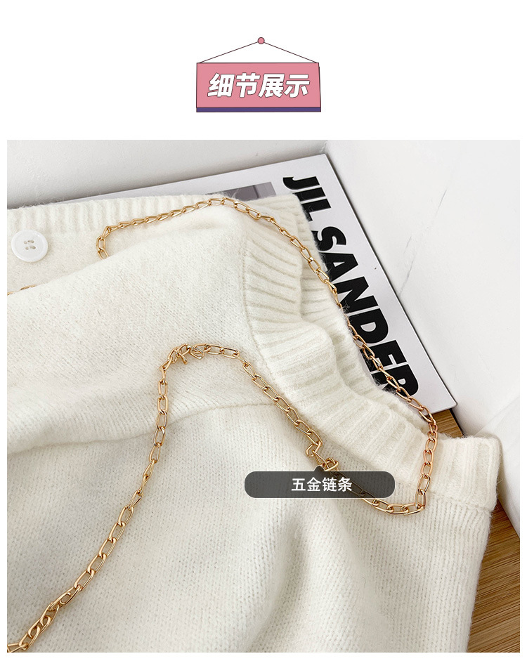 Single-shoulder chain bag, Maomao large-capacity women's bag, new 2022 autumn and winter women's stylish plush hand-held tote bag undefined