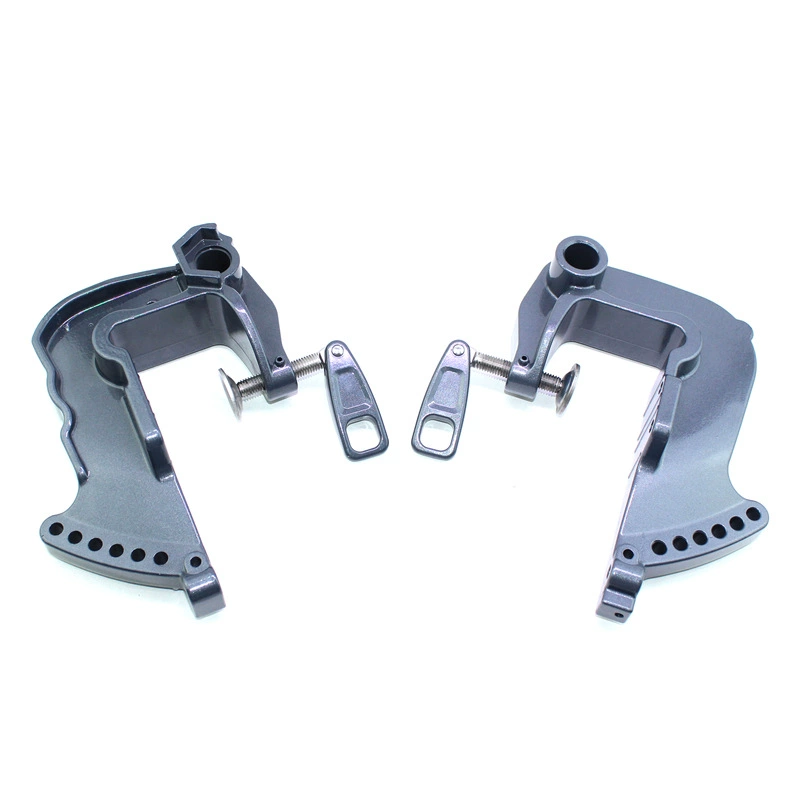 Кронштейн крепления левый и правый для лодочного мотора Dongfa 2-тактный 18 л.с., артикулы 3V6Q62112-0, 3G2Q62113-1