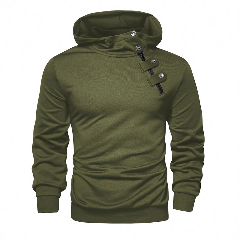 Cross-Border Foreign Trade Men's Sweatshirts Casual Fashion Hooded Sweatshirts Men's Trendy Style