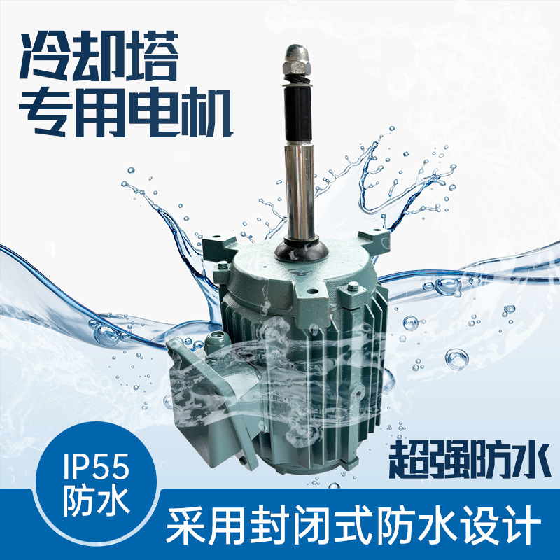 Yccl Bai Guan Cooling Tower Special Vertical Motor Industrial Three-Phase Waterproof Motor Fan Motor Blower Motor