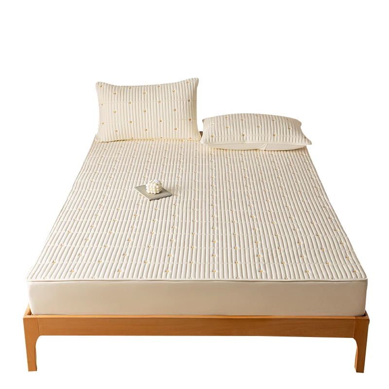 2025 nuevo estilo 2023 nuevo estilo soya funda de cama de una sola pieza funda protectora de colchón sábana acolchada funda de cama a prueba de polvo invierno