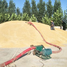 220v家用小麦抽粮机 螺旋吸料 车载路边吸粮 12米长 软管吸麦机