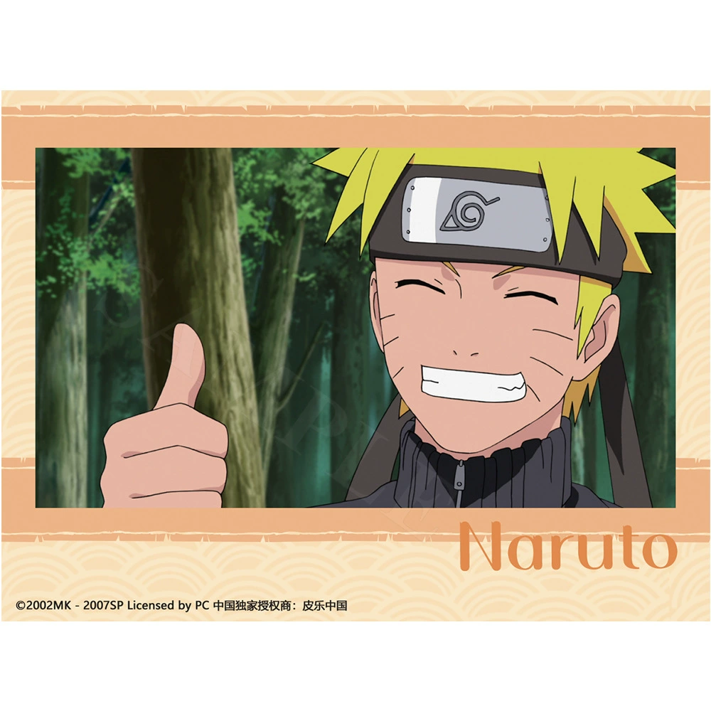 Звездное аниме Naruto Kyoto Naruto Sasuke Uchiha Bandt Tucha счастливая серия