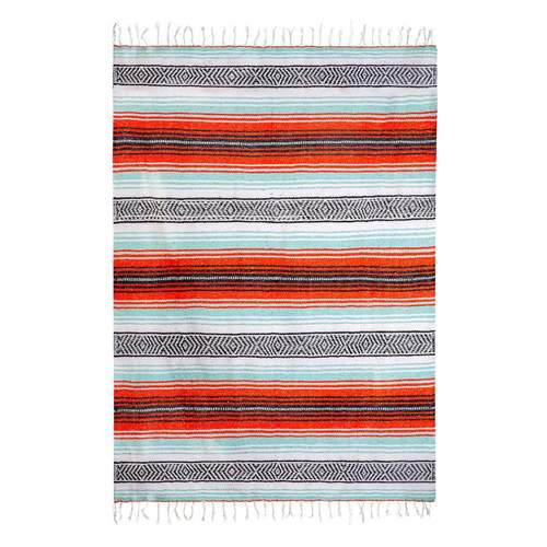 Hand-woven Mexican rug beach blanket sofa blanket bed flag table flag stand blanket home rug picnic mat rug geometric