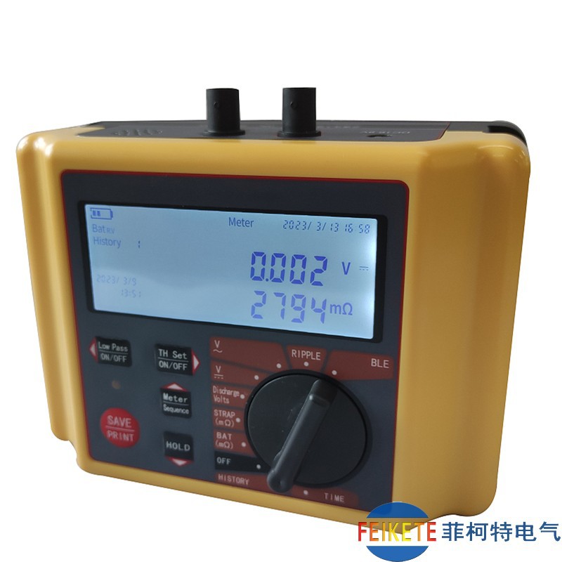 扬州蓄电池内阻测试仪电池电阻连接片电阻测量交直流电压测量纹波
