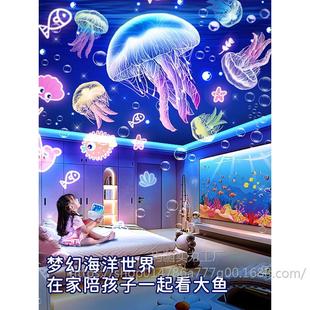 Hundred Mars Sky Projector Night Light Toy Bedroom Lamp Starry Atmosphere Children Girls Birthday Gift 2025