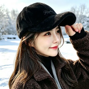 ��ɫ�Ӻ�ů��ë�켏����ñ��Ů���ﶬ����r�г�����ů����ñ