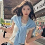 秋冬洗水韩版针织披肩