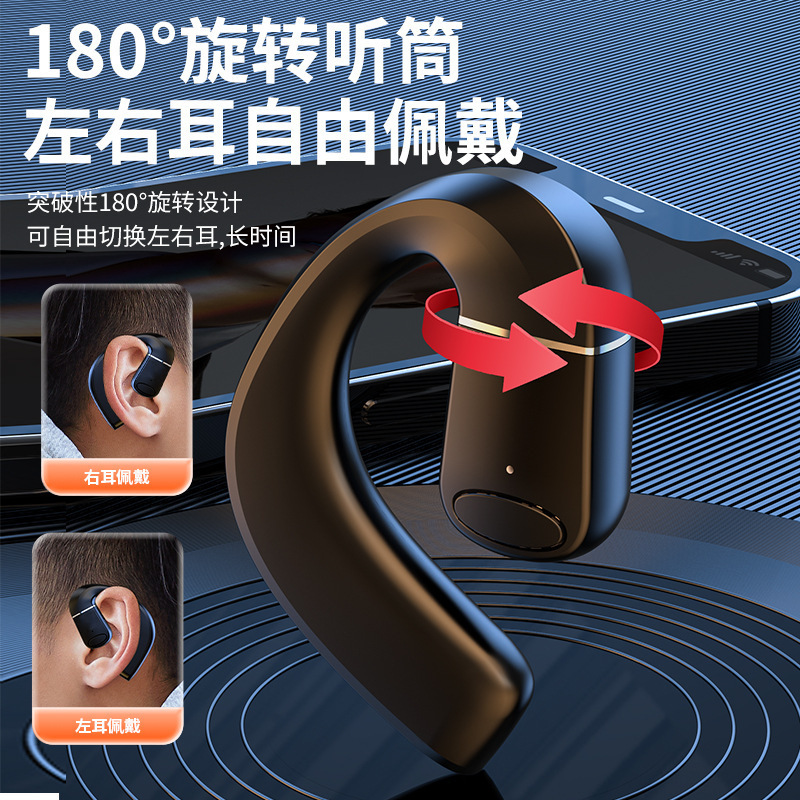 V7 Bluetooth ヘッドセット オーバーイヤー型 OWS ワイヤレス デジタルディスプレイ スポーツ対応 回転式 V8/V9/X28/K26 Bluetooth 5.3|undefined