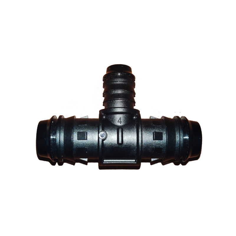 Automobile fuel pipe quick connector Plastic quick connector Diameter T-type tee connector ID13ID18 nylon pipe 2