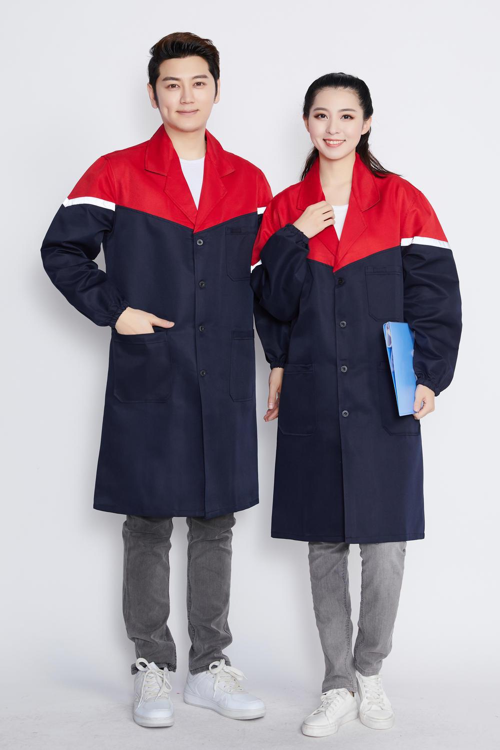 Navy blue and red [thick color matching reflective strips] / Small size 45kg --- 65kg