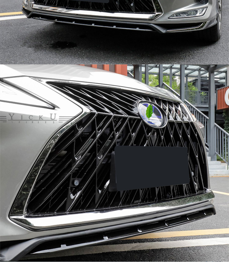 Suitable for 20-22 Lexus Rx Modified Sports Kit Grille Adhesive Rear Lip Full Set Small Surround