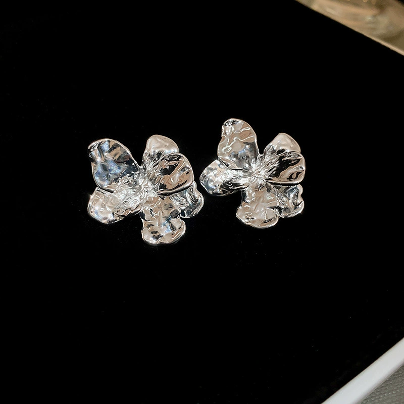Серебряная игла, циркон, серебряные серьги, широкий цветовой диапазон, простой и элегантный дизайн