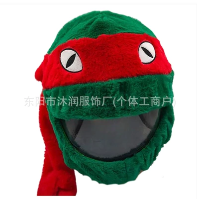 Cross-border in stock Motorcycle Accessories Motosiklet dəbilqələri - one-size-fits-all-can-be-labeled-crossed-jit-turtle
