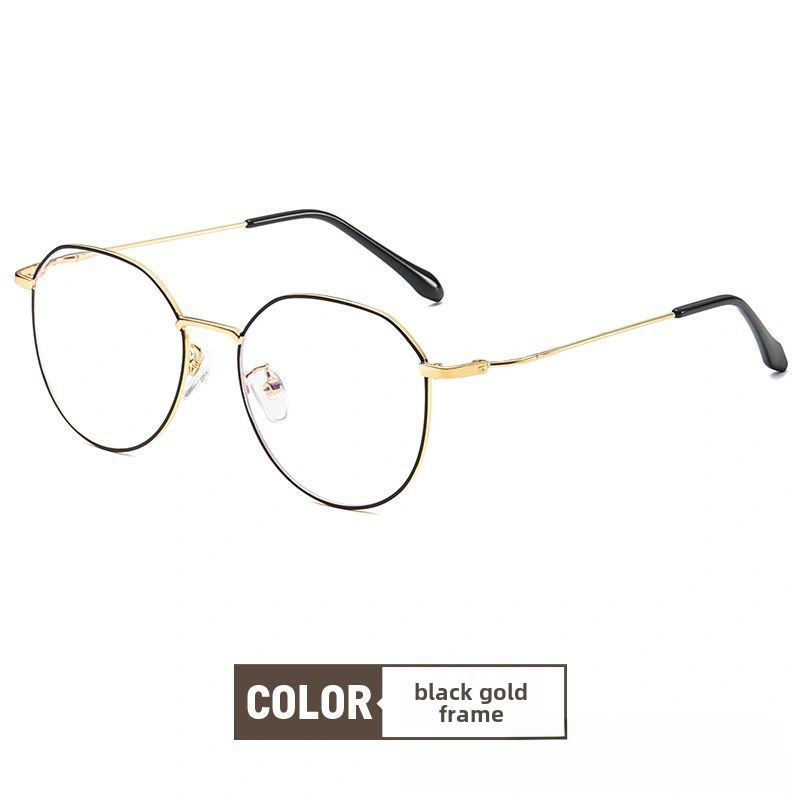Black golden frame