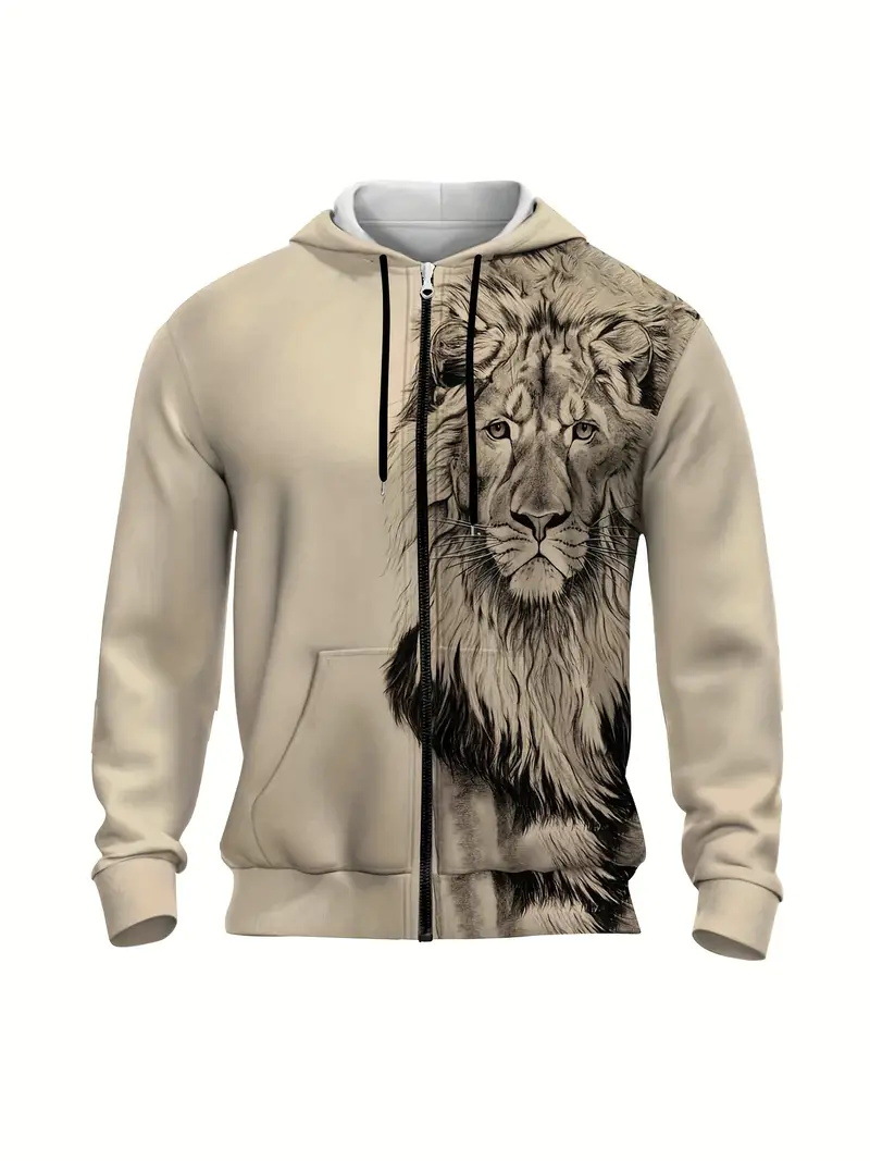 Comercio exterior nueva impresión 3D moda personalidad creativa hombre con capucha esqueleto chaqueta de suéter casual MF08