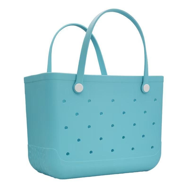 C 37430 EVA DIY beach tote bag EVA 洞洞沙滩手提包跨境外