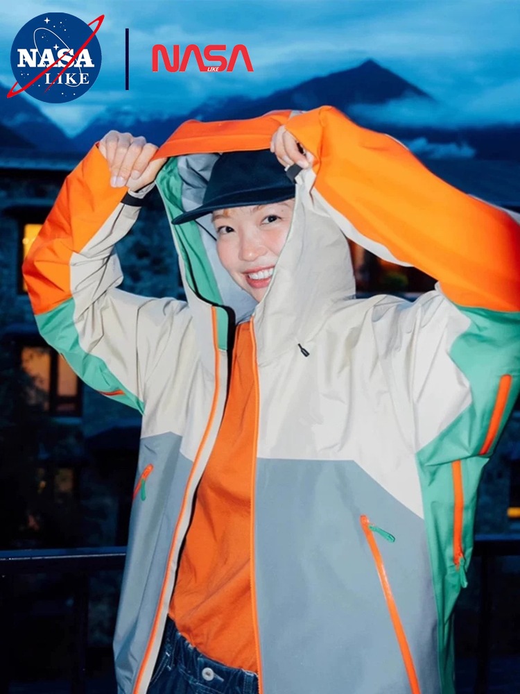 NASALike Songzhan combinación de color de contraste con cáscara dura Nanjiabawa ligera Taizhou Bird House vestir de asalto chaqueta de pájaro hombre