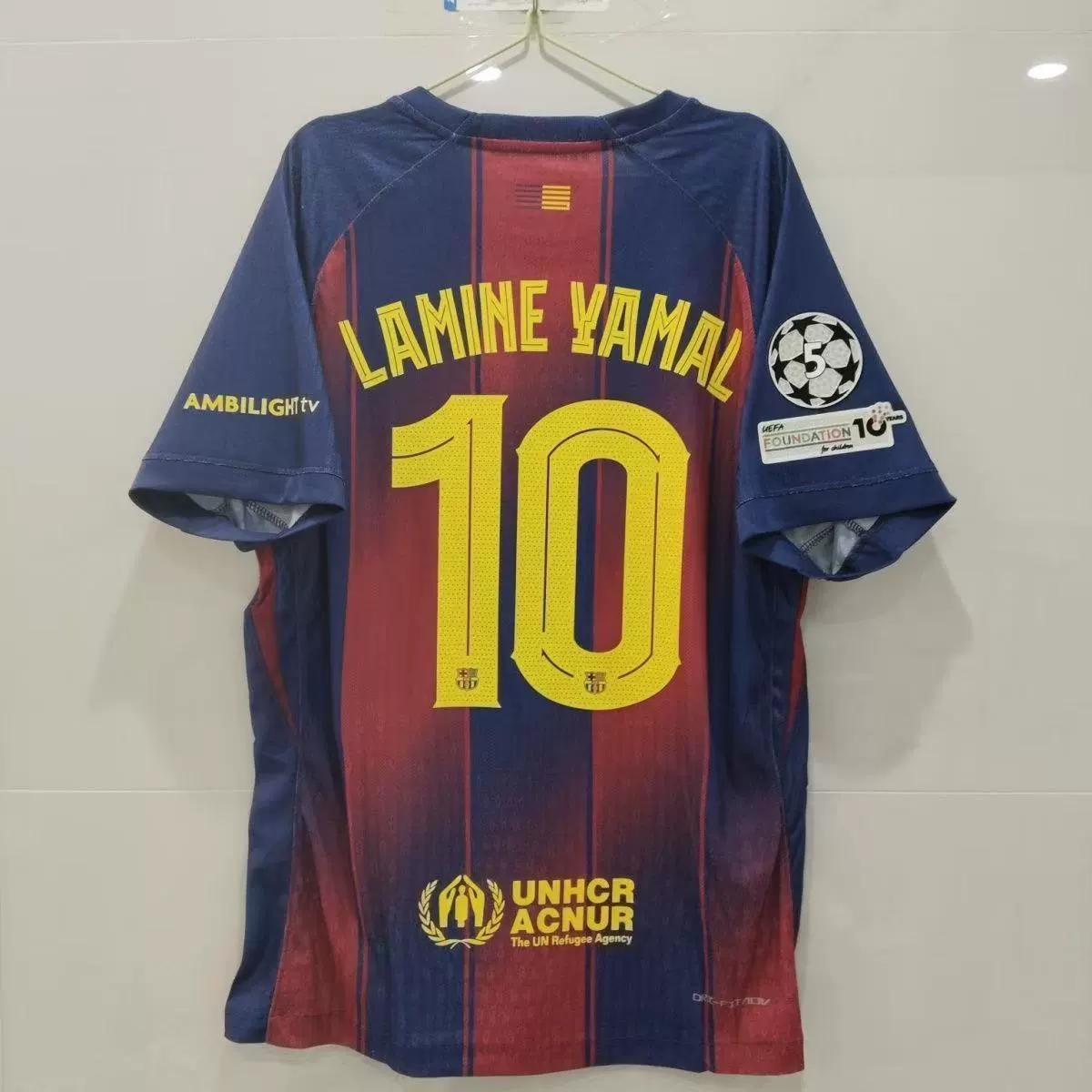 2526 Футболка Барселона No10 Азия No9 Леонардо No11 Футбольная майка с основным автобусом Лафита 2526