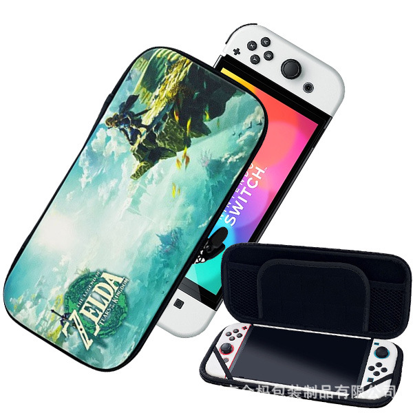 Venta caliente Nintendo switch bolsa de almacenamiento tema oled ns accesorios de mano bolsa de protección bolsa de carcasa dura eva portátil