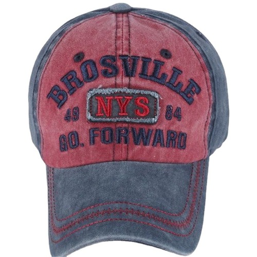 Hat men's NYS embroidered outdoor sports baseball cap women's casual versatile old Korean embroidered peaked cap ins trend