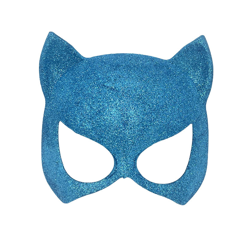 Nuevo producto polvo máscara de gato máscara de baile de maquillaje femenina máscara de fiesta Halloween carnaval máscara sexy