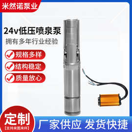 SP喷泉泵潜水泵不锈钢潜水泵24v低压喷泉泵