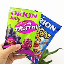 好丽友葡萄/小蛇QQ糖韩国食品零食 果汁软糖 橡皮糖47克