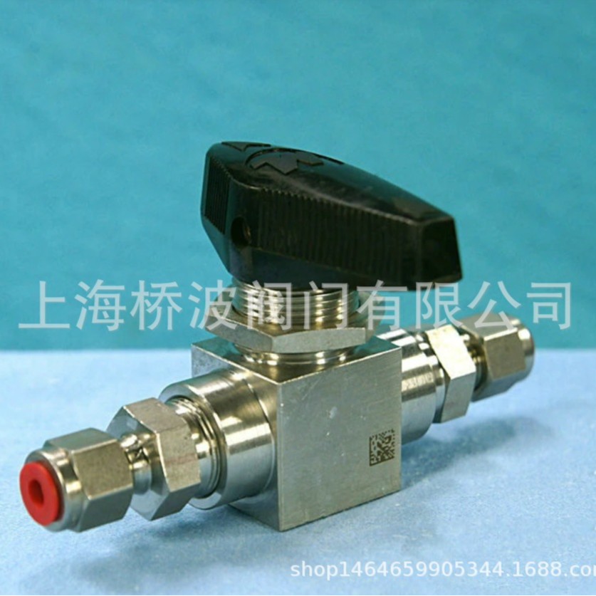 Swagelok世伟洛克SS-83TS4卡套 1/4 in.高 压 直通球阀   PTFE阀