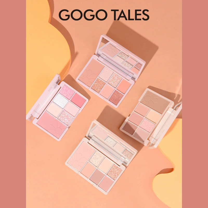 Gogotales Gogo Dance Flower Yan Chu Blooming Eye Shadow Disk Xiaoming 2021 новый ученический земляной цвет GT276
