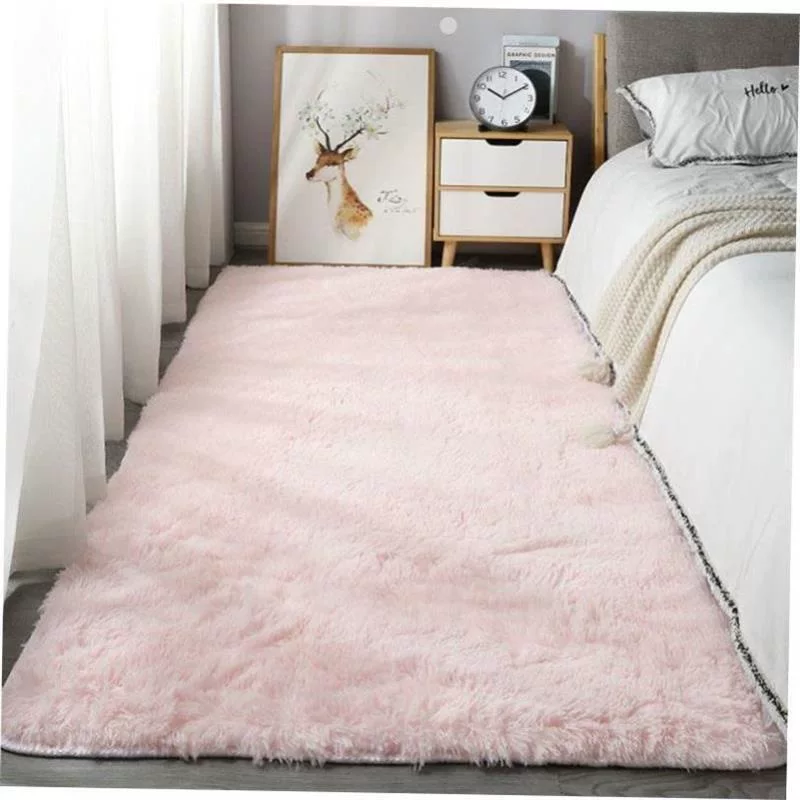 Ковёр, плед для спальни Nordic Plush Floor Mat, подушка
