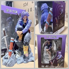 ドラゴンボールトランクス最後の戦士シーンフィギュアモデル装飾品アニメフィギュア卸売