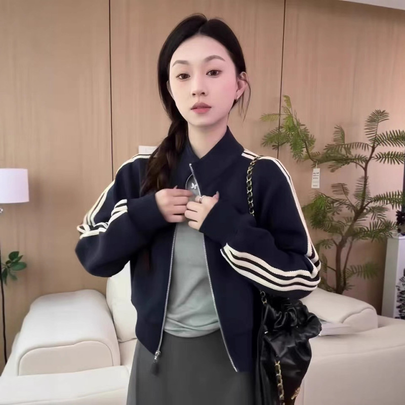 短款棒球服外套女2025秋季新款小个子休闲百搭夹克开衫上衣潮|undefined