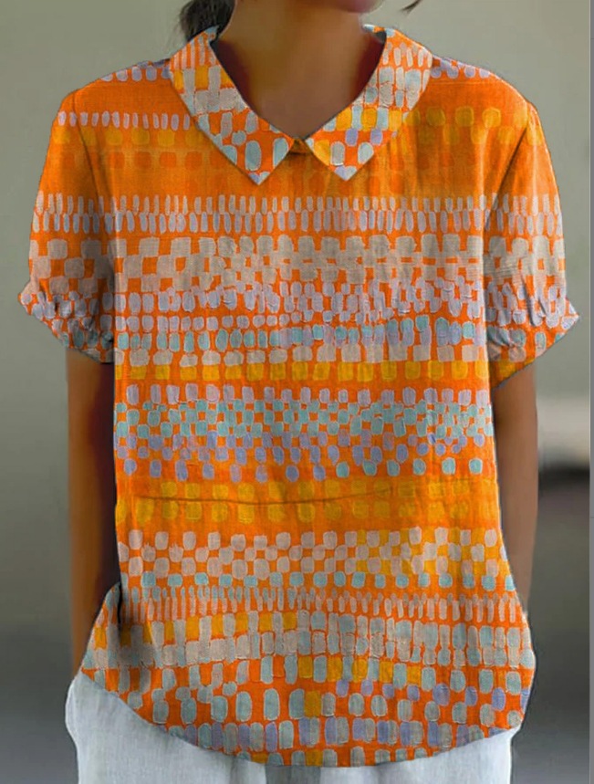 Fuente de fábrica de comercio exterior estación independiente de burbujas de verano monzón camisa de manga corta camisa de flores