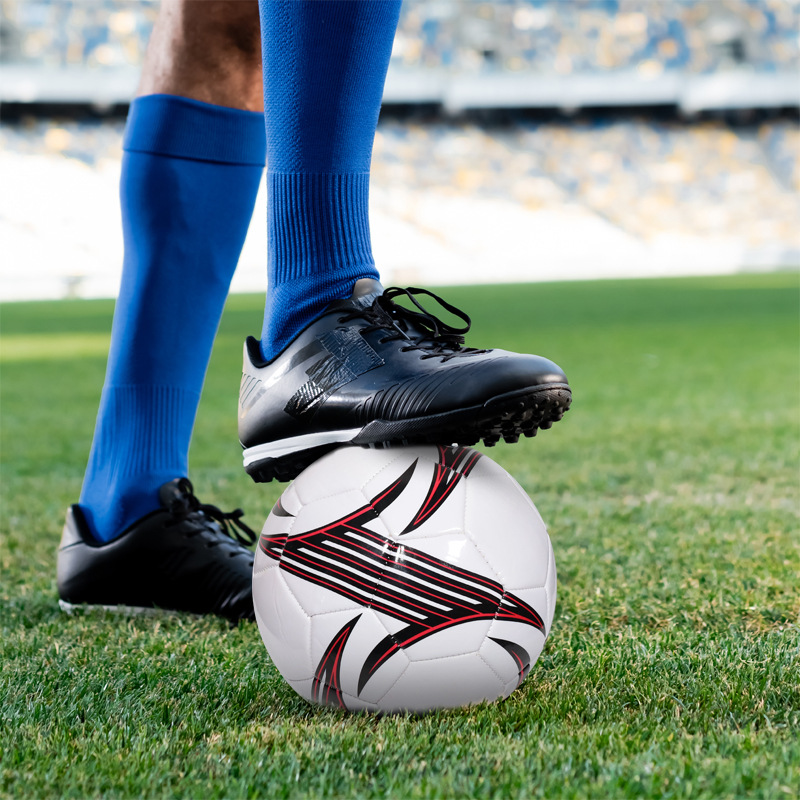 Set di palloni da calcio per allenamenti e partite studentesche, cuciti a macchina con loghi per i numeri 2, 3, 4 e 5._voghion.com