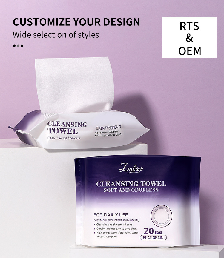 Ueno Lamela 222 piezas de algodón sándwich estirado bolsa desechable de algodón grueso al por mayor