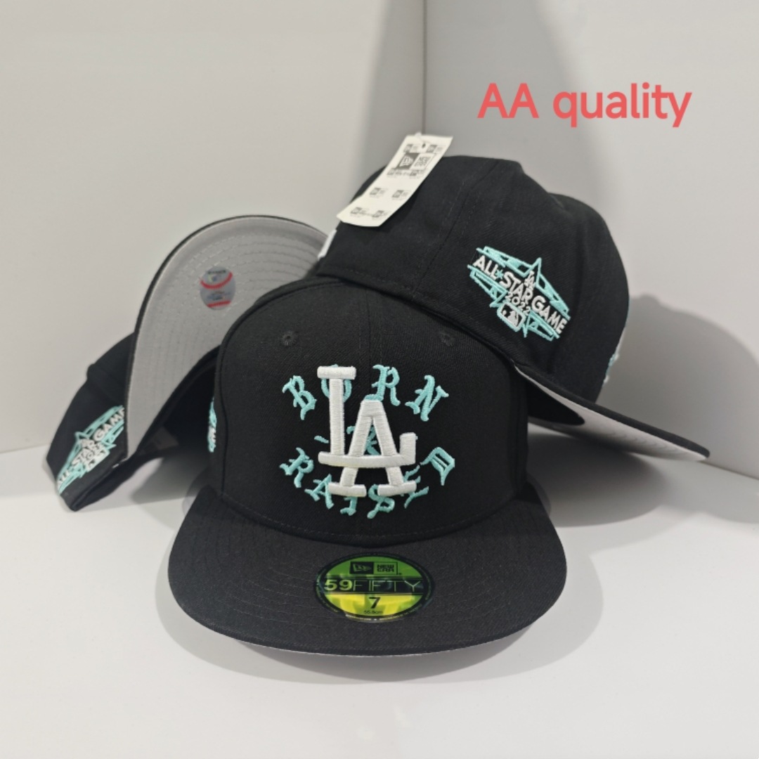 Gorra de béisbol de la liga de equipos de comercio exterior transfronterizo, novedad 2026, superventas, con patrón AA, de ala plana, a la moda y de talla estándar.