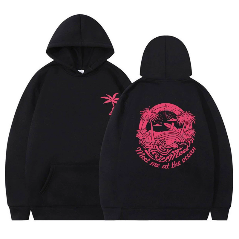 2025 зимний трансграничный свободный плечо повседневный стиль простой пригородный стиль осенний и зимний стиль с капюшоном свитера