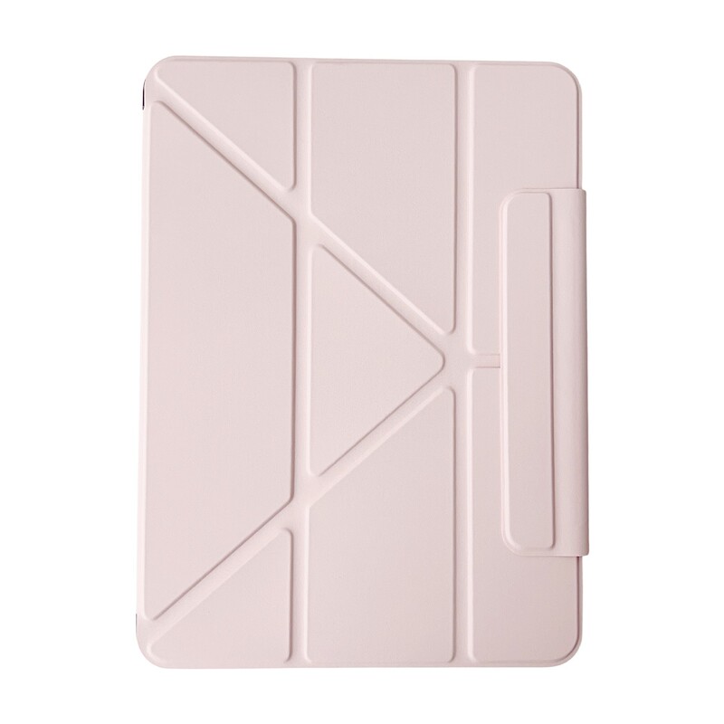 适用iPad 11保护套Y折搭扣pro11内置笔袋Air76磨砂亚克力mini7壳|undefined
